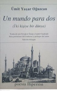 Portada del libro Un mundo para dos ediciones hyperion de Ümit Yasar Oguzcan